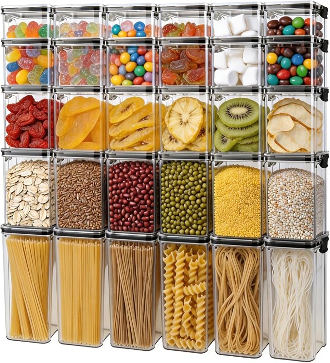 5 Piece Airtight Food Storage Containers Set