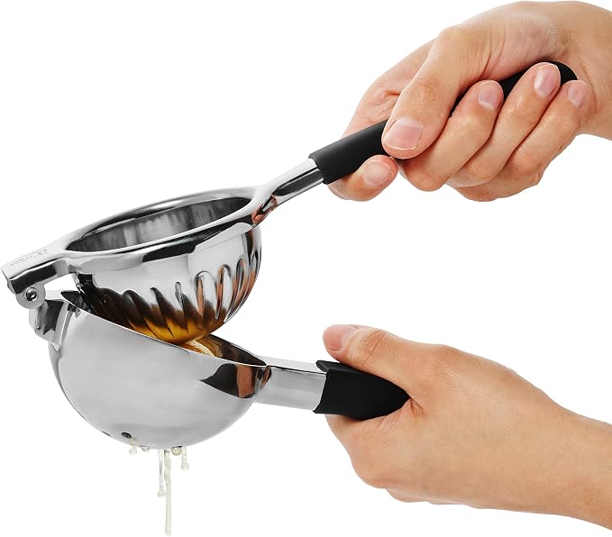 Lemon Squeezer Juicer - Premium Quality, Restaurant Grade, Easy To Clean - Last Hand Juicer Citrus Squeezer You'll Need