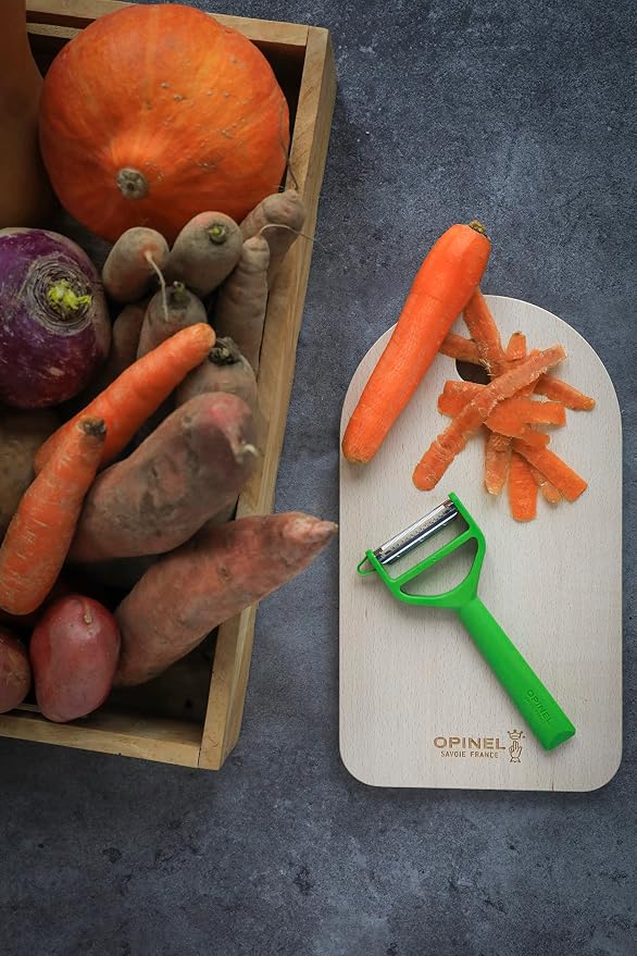 Opinel T-Duo Polymer Julienne Peeler (Green)