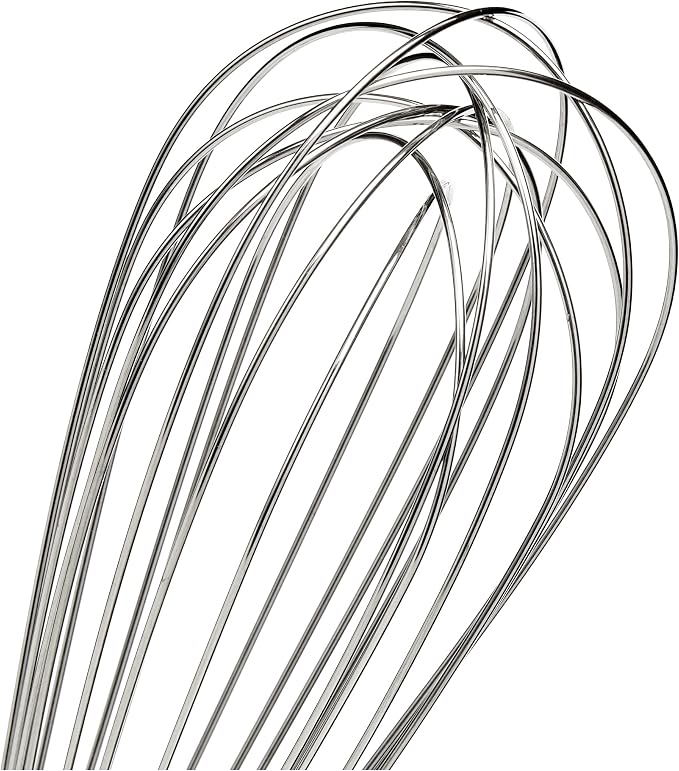 KitchenCraft Stainless Steel Hand Balloon Whisk, 35 cm (14”)