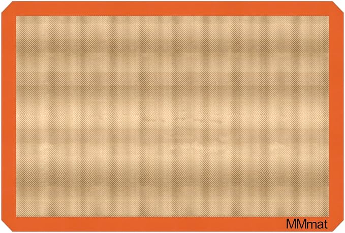 Silicone Baking Mats - Best German Silicone - Non Slip Silicone Baking Sheet, Non Stick Reusable Silicone Mats for Baking, Oven Liner, Counter Mat - Full Size Sheet