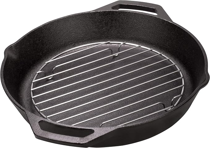 Mrs. Anderson's Baking Harold Imports 9-Inch Round Cake Rack, Silver