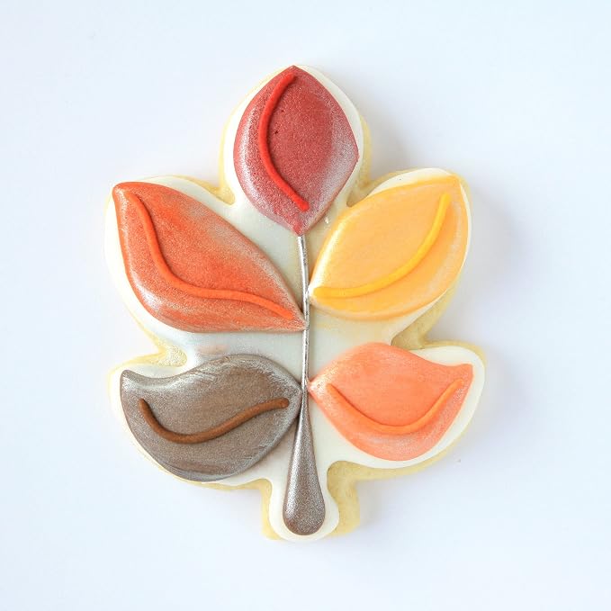 Ann Clark Hawthorn Leaf Cookie Cutter, 3-3/4” Made in USA