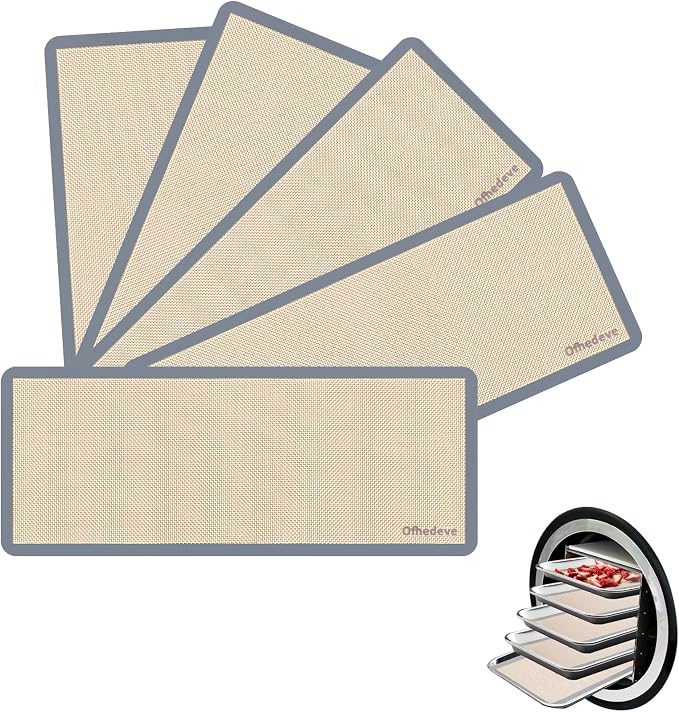 Silicone Mats For Harvest Right Freeze Dryer Medium Size Trays (M -Medium- 5 Pcs)