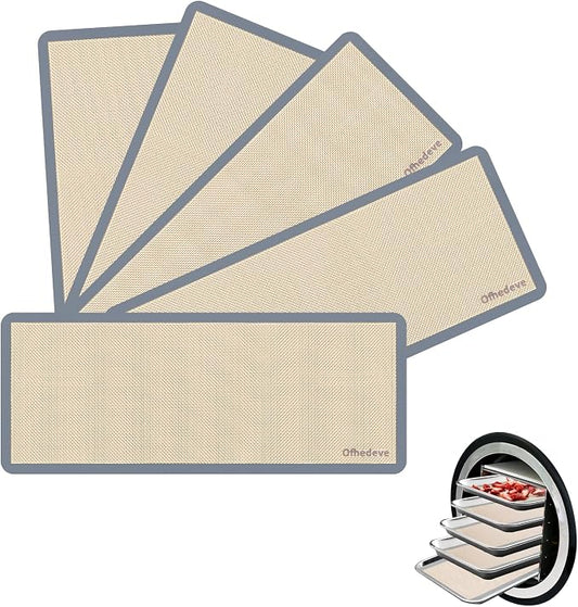 Silicone Mats For Harvest Right Freeze Dryer Medium Size Trays (M -Medium- 5 Pcs)