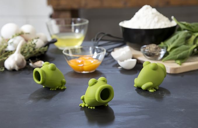 PELEG DESIGN 4992831914747 Egg Separator, York Frog, Green Unknown