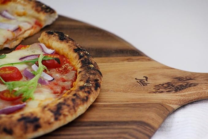 Tala Stainless Steel Pizza Cutter, Pizza Wheel Perfect for Cutting Freshly Cooked Pizza into Slices, Dishwasher Safe, 20.7 x 7.5 x 1.6 cm