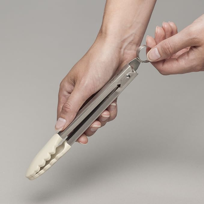 Zeal J141C Silicone Mini Tong 20cm Assorted Colours
