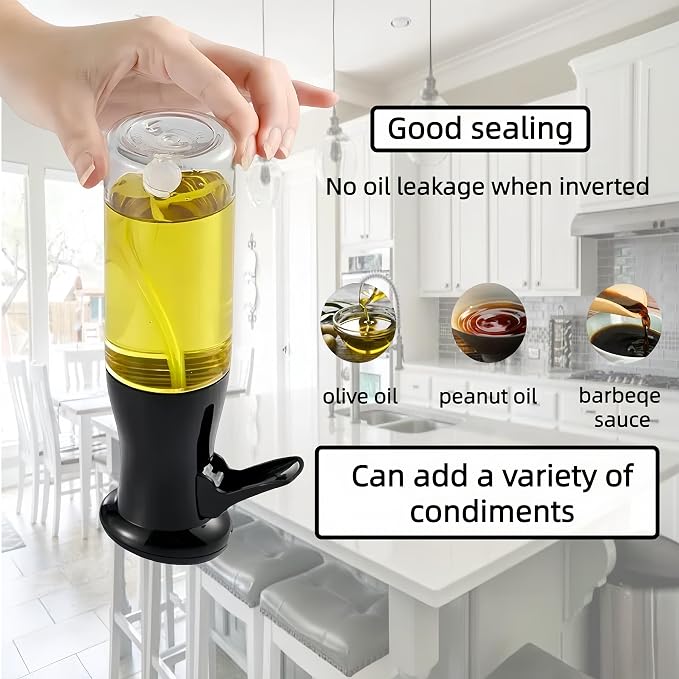 Oil Sprayer for Cooking - Glass Oil Dispenser Bottle Spray Mister - Refillable Food Grade Oil Vinegar Spritzer Sprayer