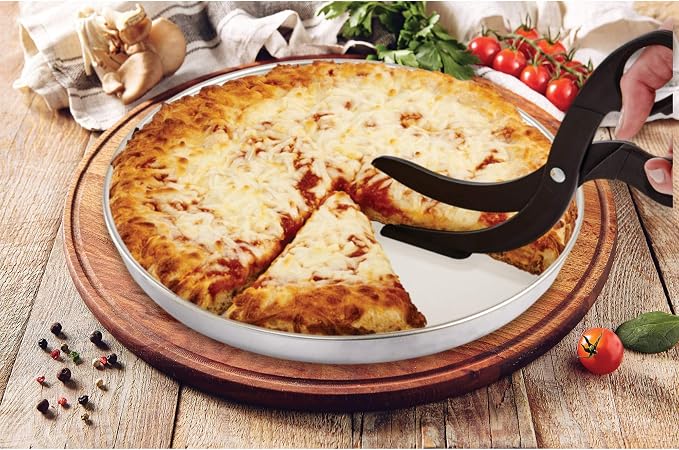 Fante's Cousin Gilda's Pizza Chef's Scissors, Scratch-Free Nylon, Black