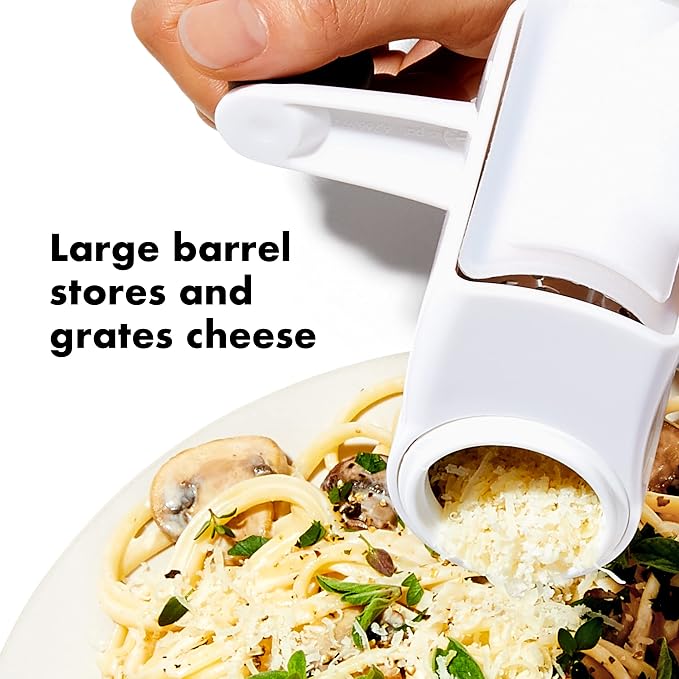 OXO Good Grips Rotary Grater & Good Grips Etched Zester and Grater