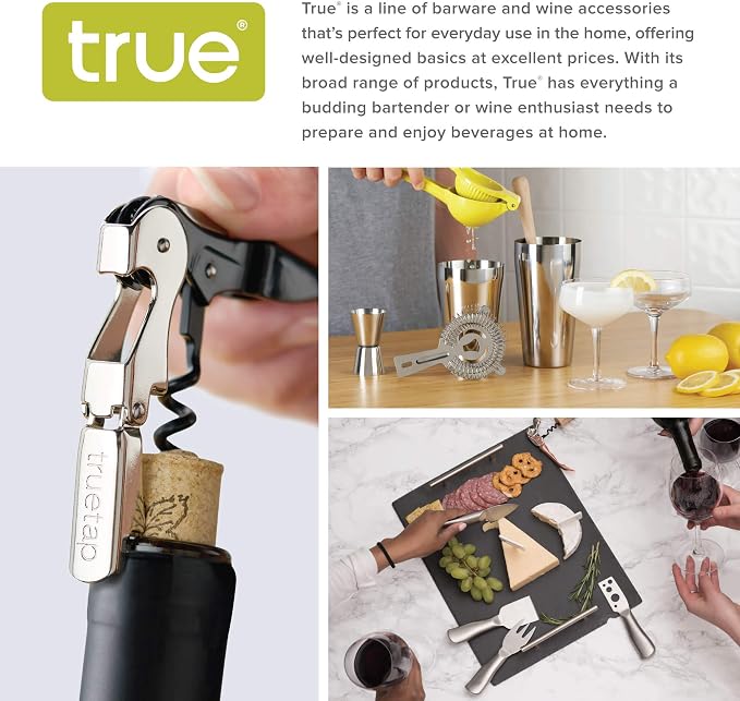 True Botero Tool Set Cheese Knives, Metallic (0175)