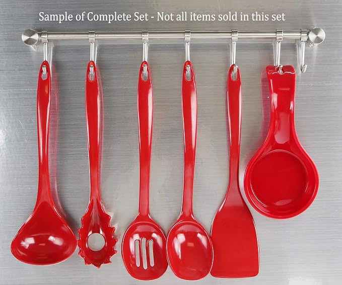 Reston Lloyd Calypso Basics 100% Melamine, 1 Piece, Red (Pack of 2)