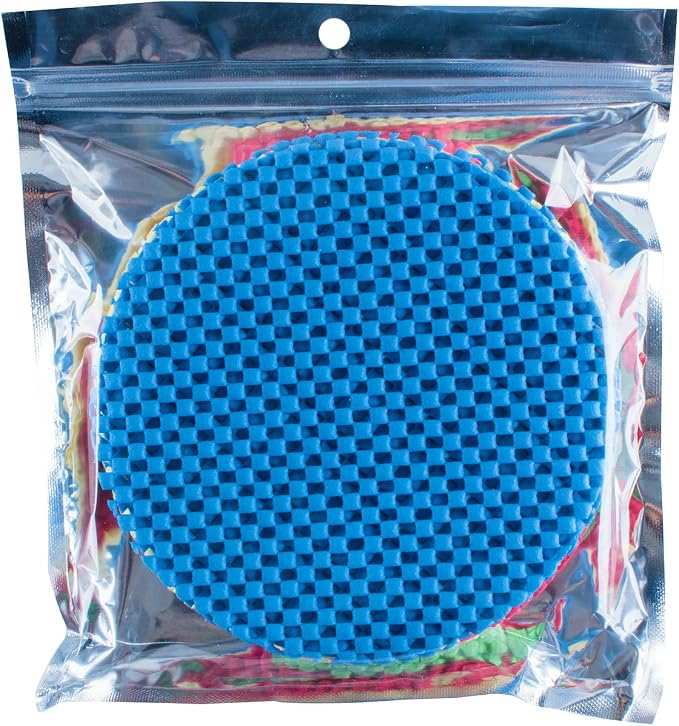 Super Z Outlet 12 Pack Multi-Purpose Manual Jar Gripper Pad Rounds, Bottle Openers, Blue/Green/Red/Yellow