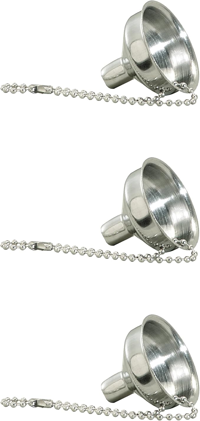 Thirsty Rhino Stainless Steel Mini Flask Funnel/Essential Oil Bottle Funnel (Set of 3)
