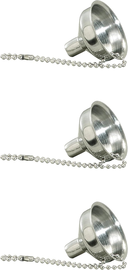 Thirsty Rhino Stainless Steel Mini Flask Funnel/Essential Oil Bottle Funnel (Set of 3)