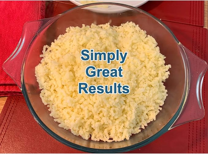 Potato Ricer Stainless Steel Professional- Sturdy Ricer for Mashed Potatoes - Light fluffy mash every time with your new potatoes ricer - Homemade baby food is a breeze with this vegetable ricer