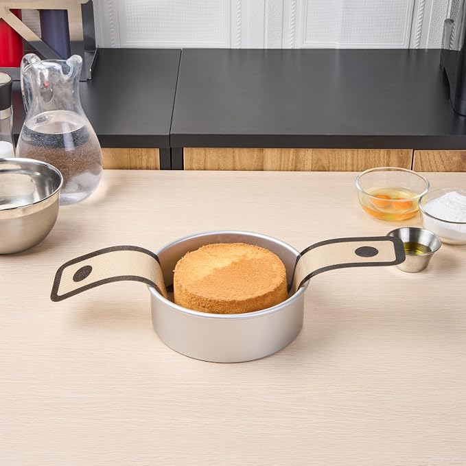 Restaurantware Non-Stick Baking Mat - 1 Count - 22.7 x 8.3 x 0.03 Inches - Silicone Dutch Oven Bread Sling - Fiberglass Artisan Bread Mat - Black