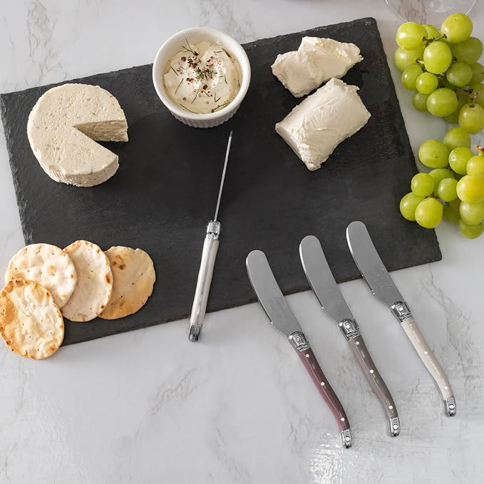 French Home 7-PieceCheeseKnifeSets (Warm Spice)