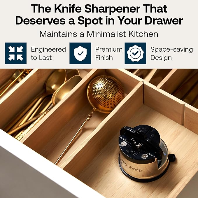 AnySharp Pro Knife Sharpener, Metal