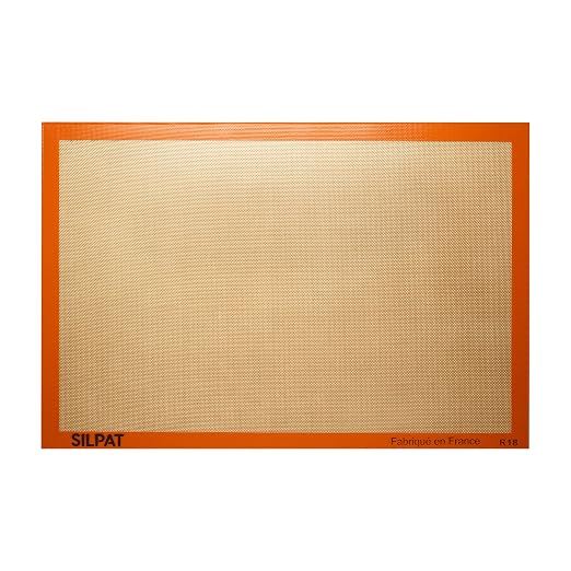 Silpat The Original Premium Non-Stick Silicone Baking Mat, Full Size, 16-1/2" x 24-1/2"