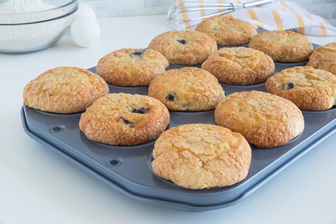 Fox Run 4455 Muffin Pan, 12-Cup, Preferred Non-Stick