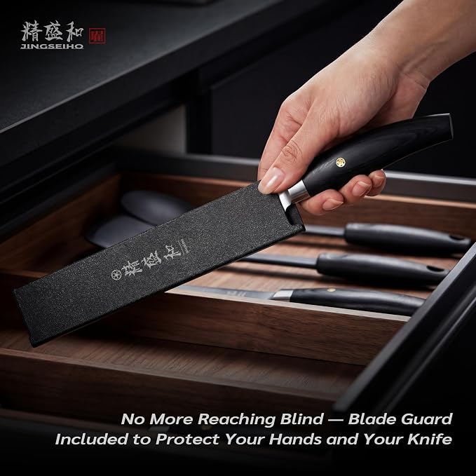 Bread Knife for Homemade Bread,Serrated Blade 10 in with Cover | Offset Handle, Outward-Curved Edge for Clean Even Slices, Slicer Cuts Sourdough, Bagels, Ham, Pineapple, Ideal Gift