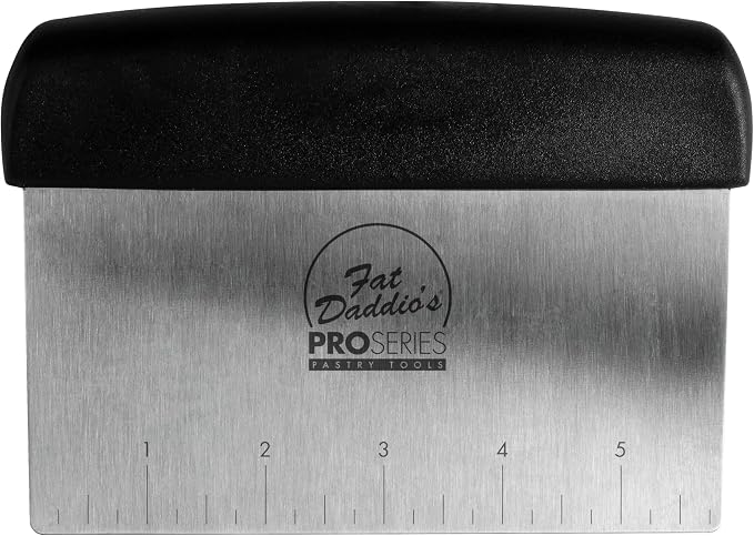 Fat Daddio's BS-456 Bench Scraper, 4.5 x 6 Inch