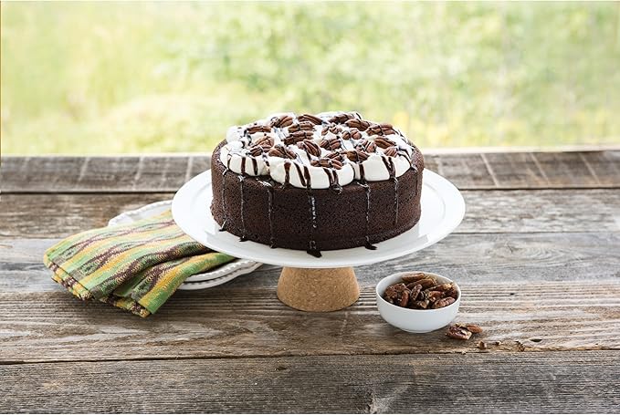 Nordic Ware 9" Round Non-stick Natural Aluminum Cake Pans, Metallic, 9 Inch (Pack of 8)
