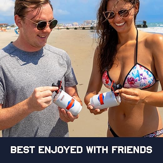 The Krak'in 2.0 - Innovative Shotgun Tool with Built-in Funnel - Great for Golf Course, Beach, Grad, Bachelorette Party, College House Party, Spring Break, Snowboarding, etc.