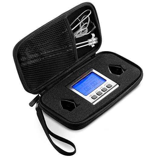 Caseling Hard Case for ThermoPro TP17 Dual Probe Meat Thermometer - Protective Storage Box for BBQ Smoker Accessories & Clip Holders (Case Only)