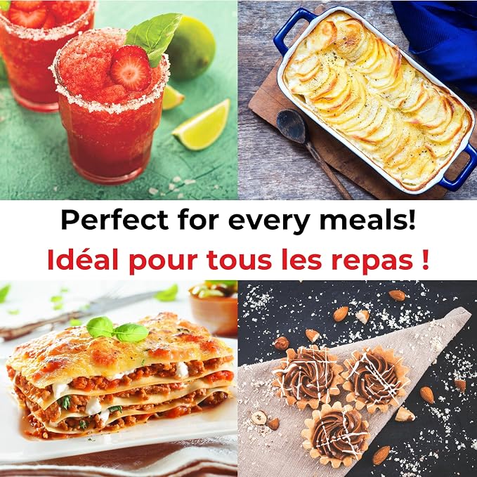 Starfrit Rotary Drum Grater, 4 Stainless Steel Drums, Slicer & Grater | 4 stainless steel drums. Slice, grate and shave ice. Easy hand crank. Strong suction base. Easy to clean.