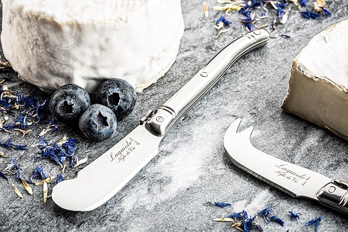 Cheese Knife Set Premium Line Set of 3 Stainless Steel