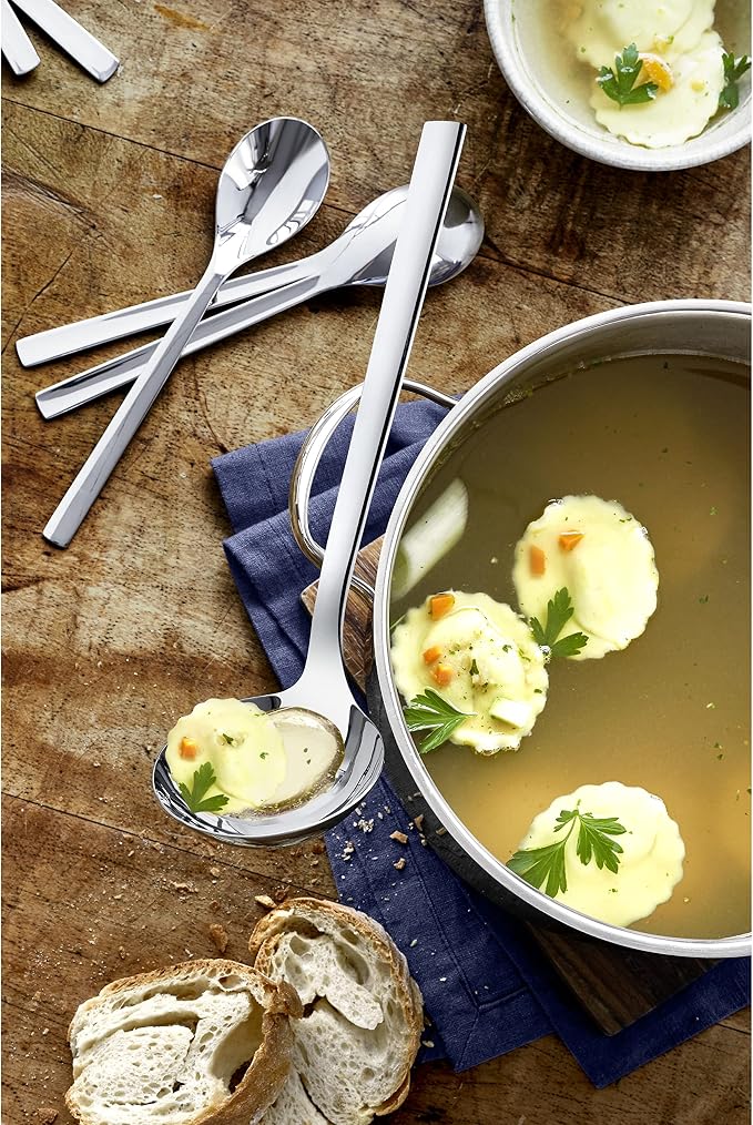 WMF Soup Ladle Nuova Cromargan Stainless Steel 18/10 Polished