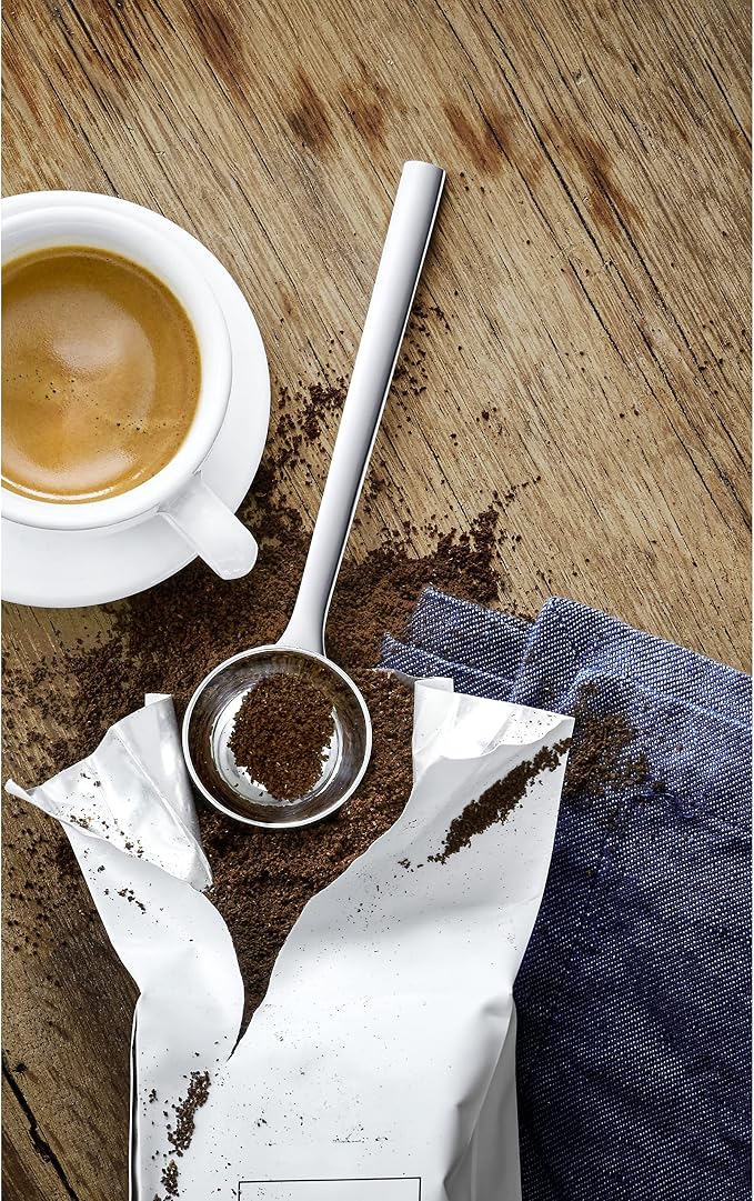 WMF Coffee Measure Spoon Set 7 Pieces Pieces Measuring Spoon Measuring Cups, Rustproof Polished Stainless Steel