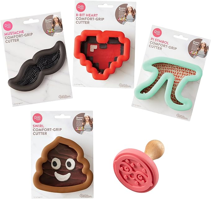 ROSANNA PANSINO by Wilton Nerdy Nummies Crazy for Cookies Set