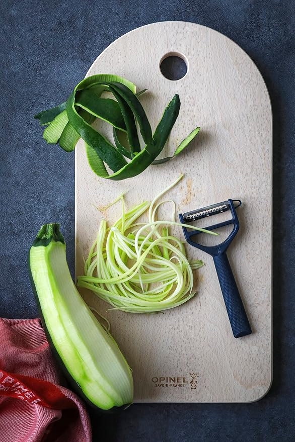 Opinel T-Duo Polymer Julienne Peeler (Blue)
