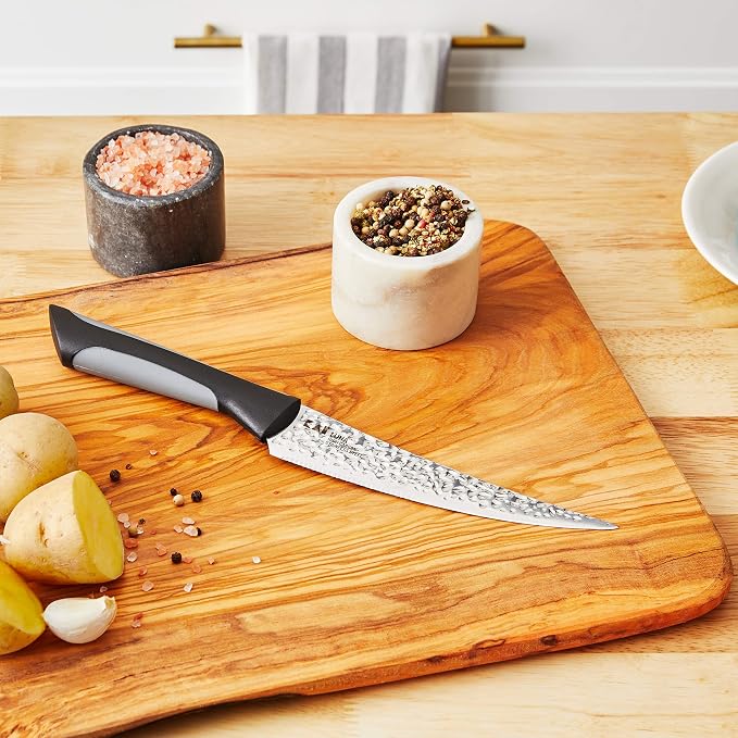 Kai Luna Multi-Utility Knife 6", Narrow, Straight-Bladed Kitchen Knife Perfect for Precise Cuts, Ideal for Preparing Sandwiches or Trimming Vegetables, Hand-Sharpened Japanese Knife