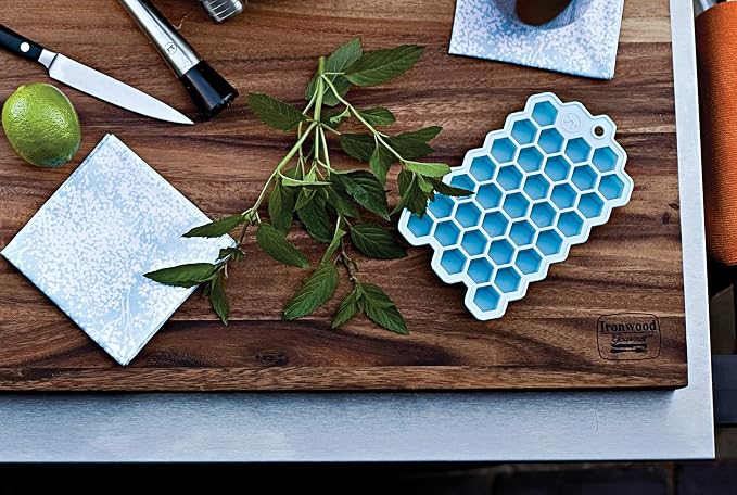 Outset Hex Ice Cube Mold, Silicone, Small
