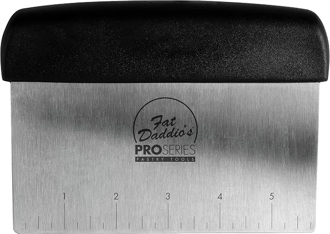 Fat Daddio's BS-456 Bench Scraper, 4.5 x 6 Inch