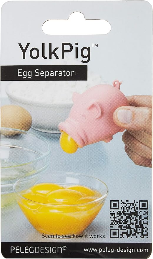 PELEG DESIGN 4992831913412 UNKNOWN Egg Separator, York Pig