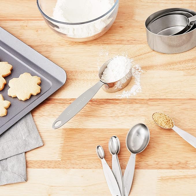 CUISIPRO Measuring Cup & Spoon Set SS | Coordinated kitchen tools