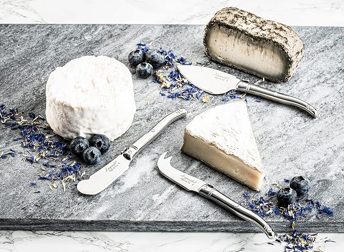 Cheese Knife Set Premium Line Set of 3 Stainless Steel