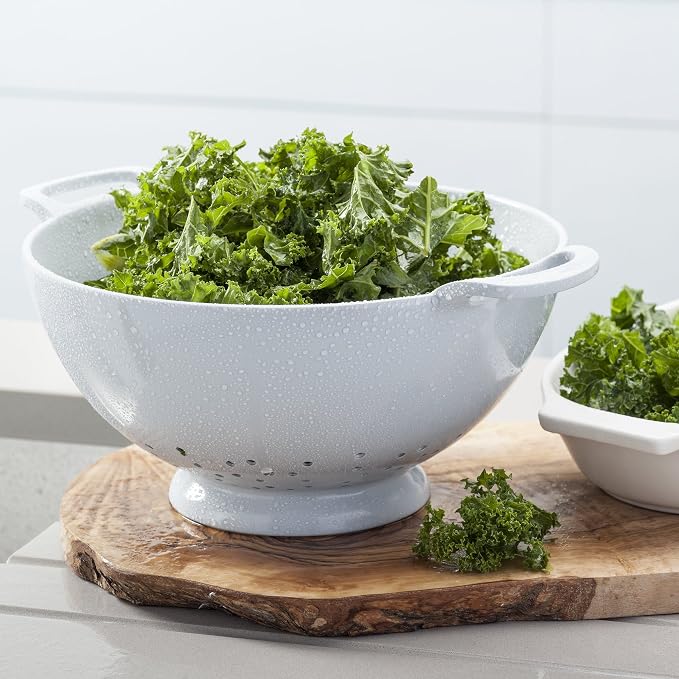 Zeal G211B Melamine Colander/Strainer (24cm) -Duck Egg Blue