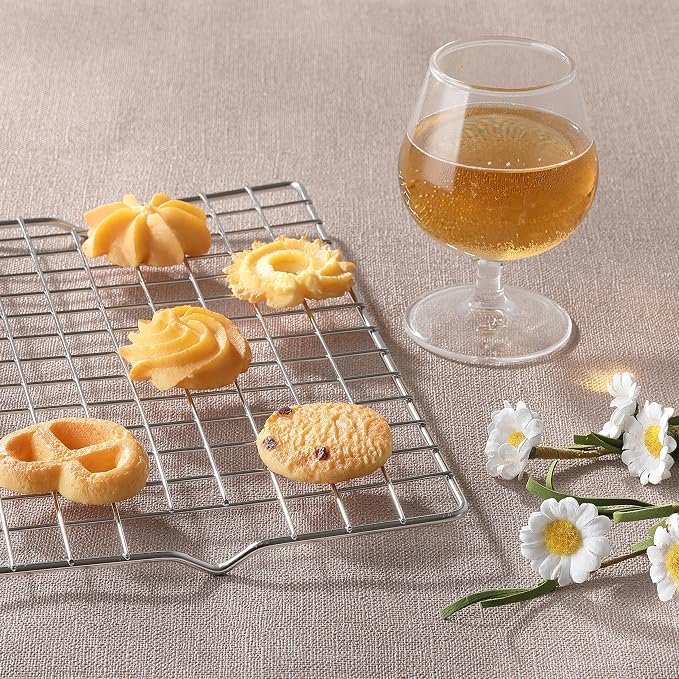 Cooling Racks for Cooking and Baking, Suitable for 10" x 15" Sheet Pan | For Grilling, Roasting, Drying, Oven and Dishwasher Safe