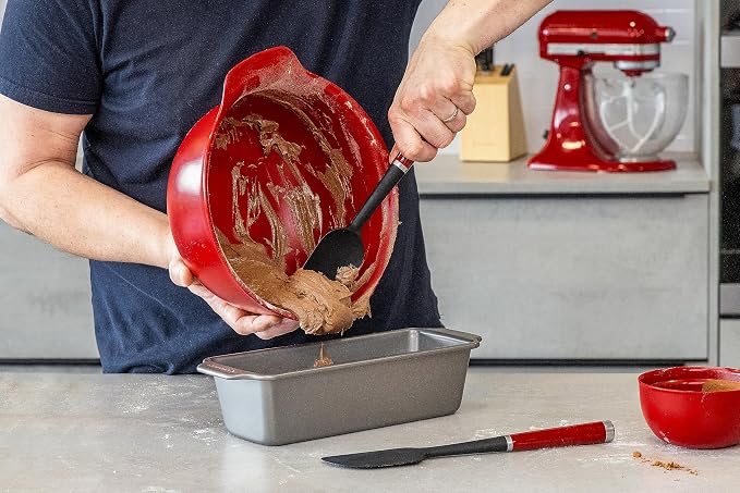 KitchenAid KQG437OHERE 2pc Silicone Spatula Set – Empire Red